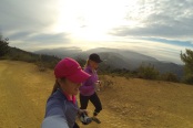 Tami and I on our Mt. Tam trail run