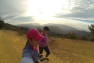 Tami and I on our Mt. Tam trail run