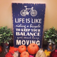As seen at the pool right before biking :-) So true!!