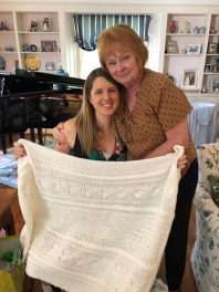Beautiful handmade blanket from my Aunt Susan